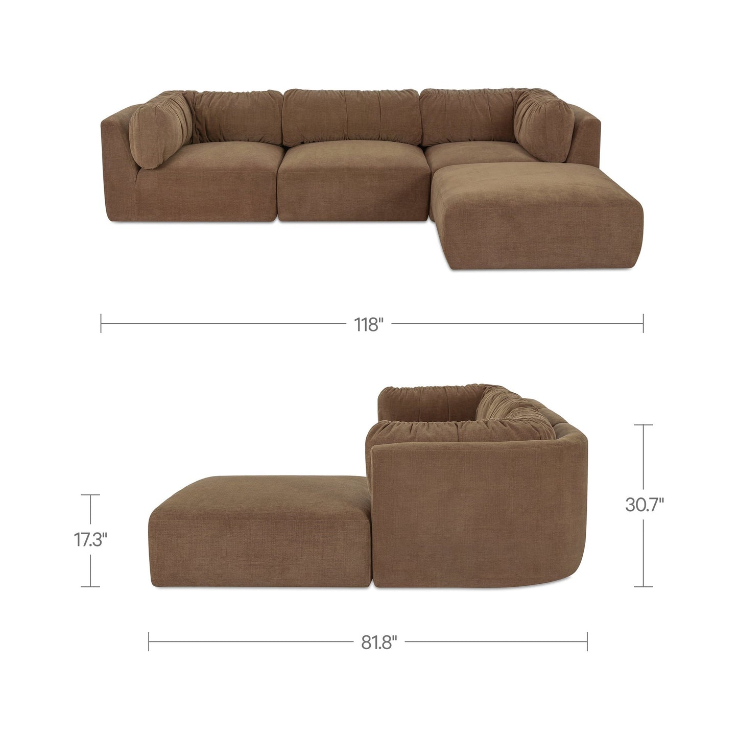 Matina Lounge Modular Sectional Moes Home Collection Mhc Oa 1106 34 4