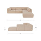 Matina Dream Modular Sectional Moes Home Collection Mhc Oa 1107 34 3