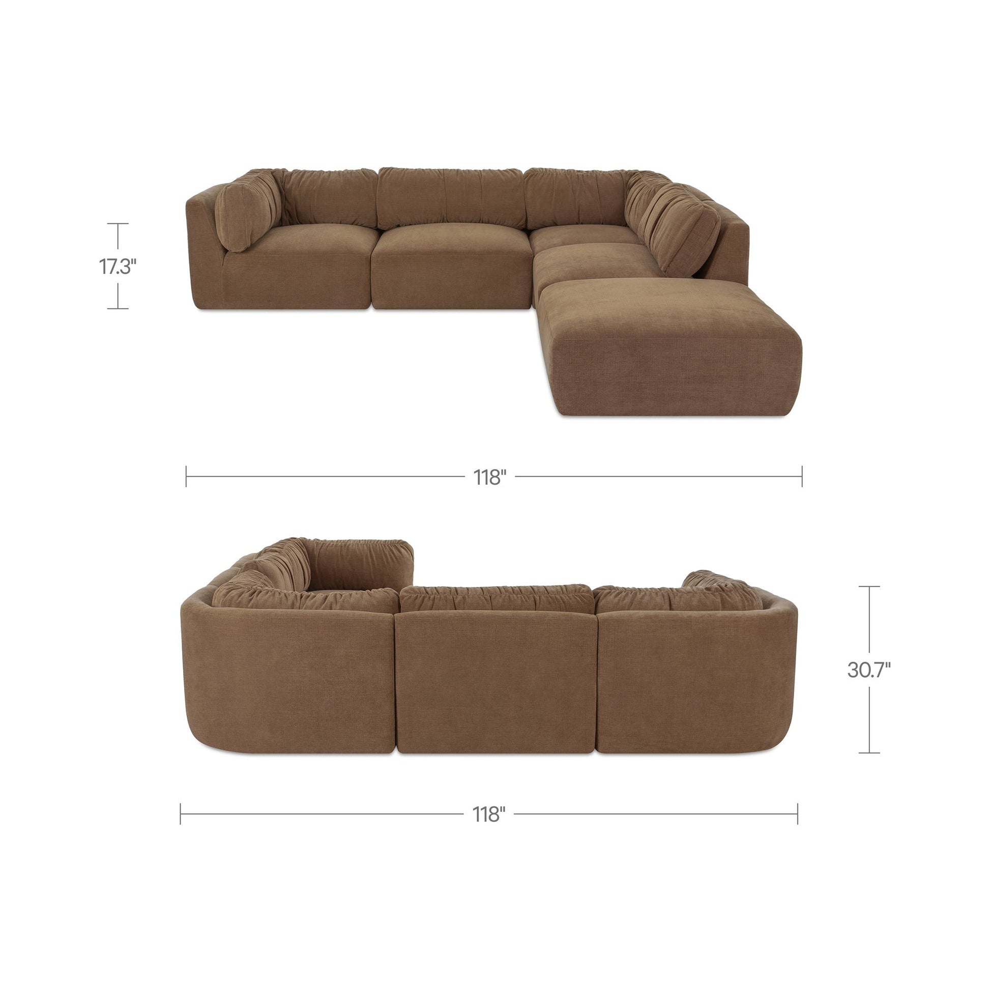 Matina Dream Modular Sectional Moes Home Collection Mhc Oa 1107 34 4