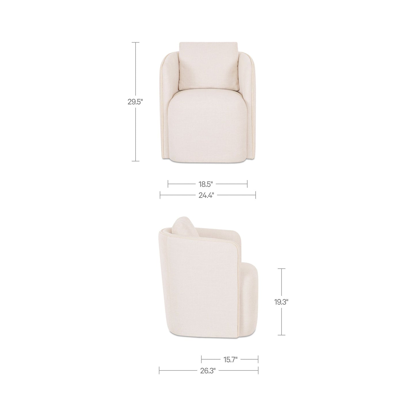 Cecil Dining Chair Moes Home Collection Mhc Oa 1113 20 6