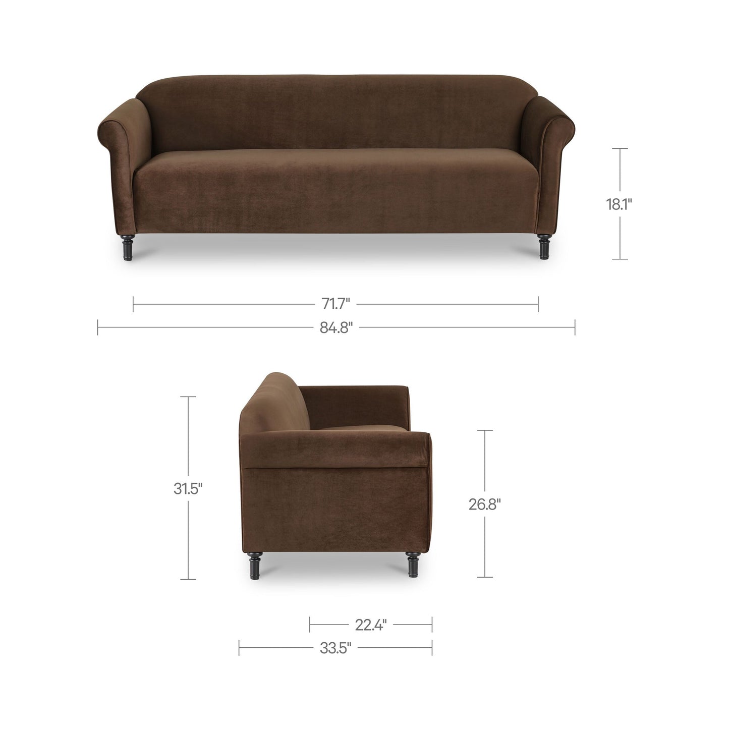 Harmony Sofa Moes Home Collection Mhc Oa 1115 20 3