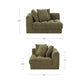 Davie Arm Facing Chair Moes Home Collection Mhc Oa 1123 09 6