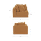 Davie Arm Facing Chair Moes Home Collection Mhc Oa 1123 09 7