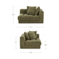 Davie Arm Facing Chair Moes Home Collection Mhc Oa 1123 09 8