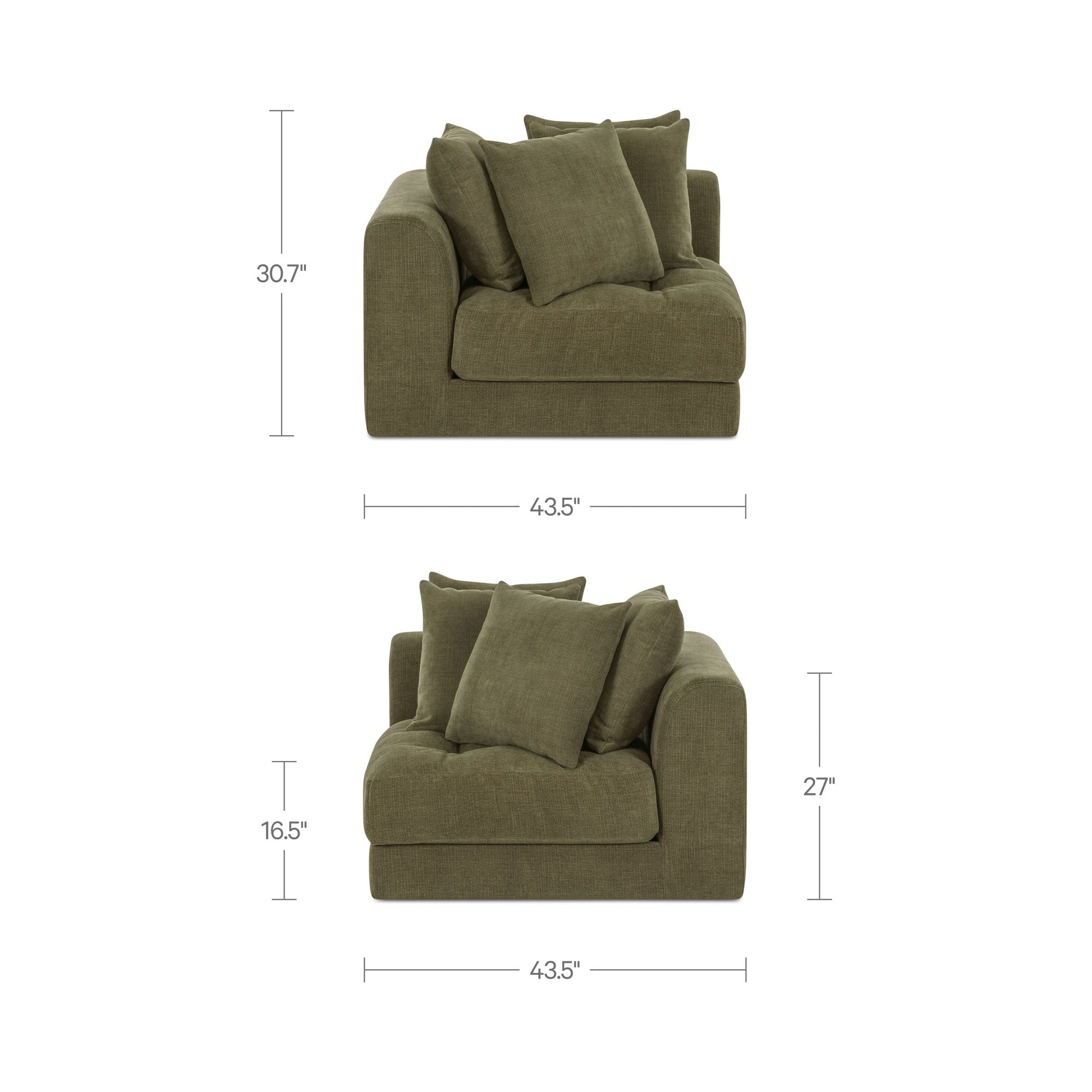Davie Corner Chair Moes Home Collection Mhc Oa 1125 09 8