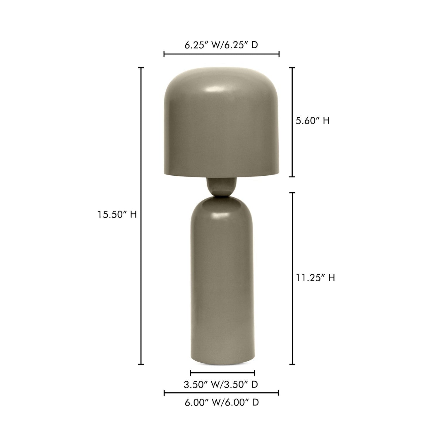Echo Gloss Table Lamp 17