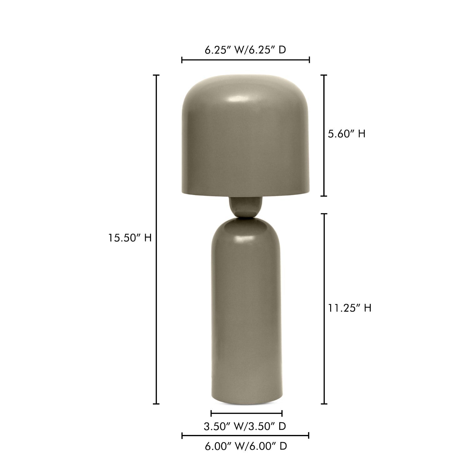 Echo Gloss Table Lamp 17