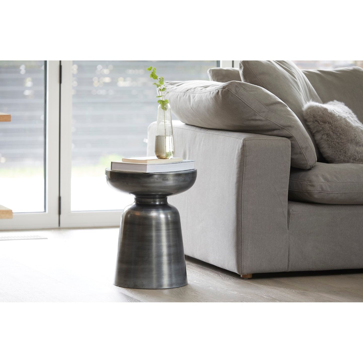 Arthur Accent Table Antique Zinc 2