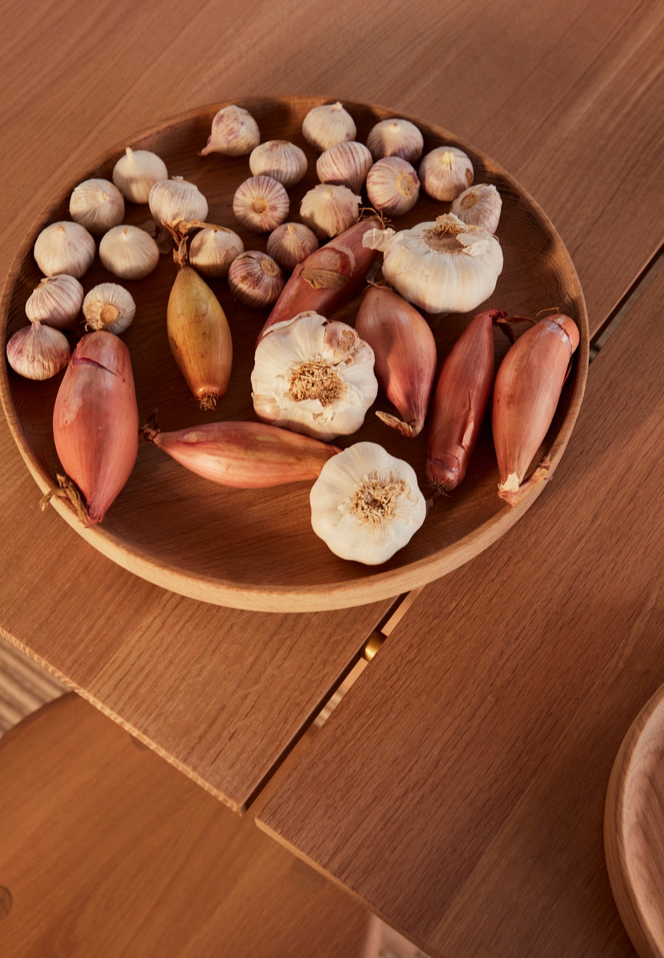 inka wood tray round large nature by oyoy l300221 5