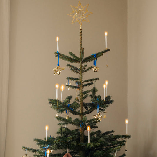 candle holder five point star palladium 2
