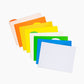 Colorblock File Folder Set 1