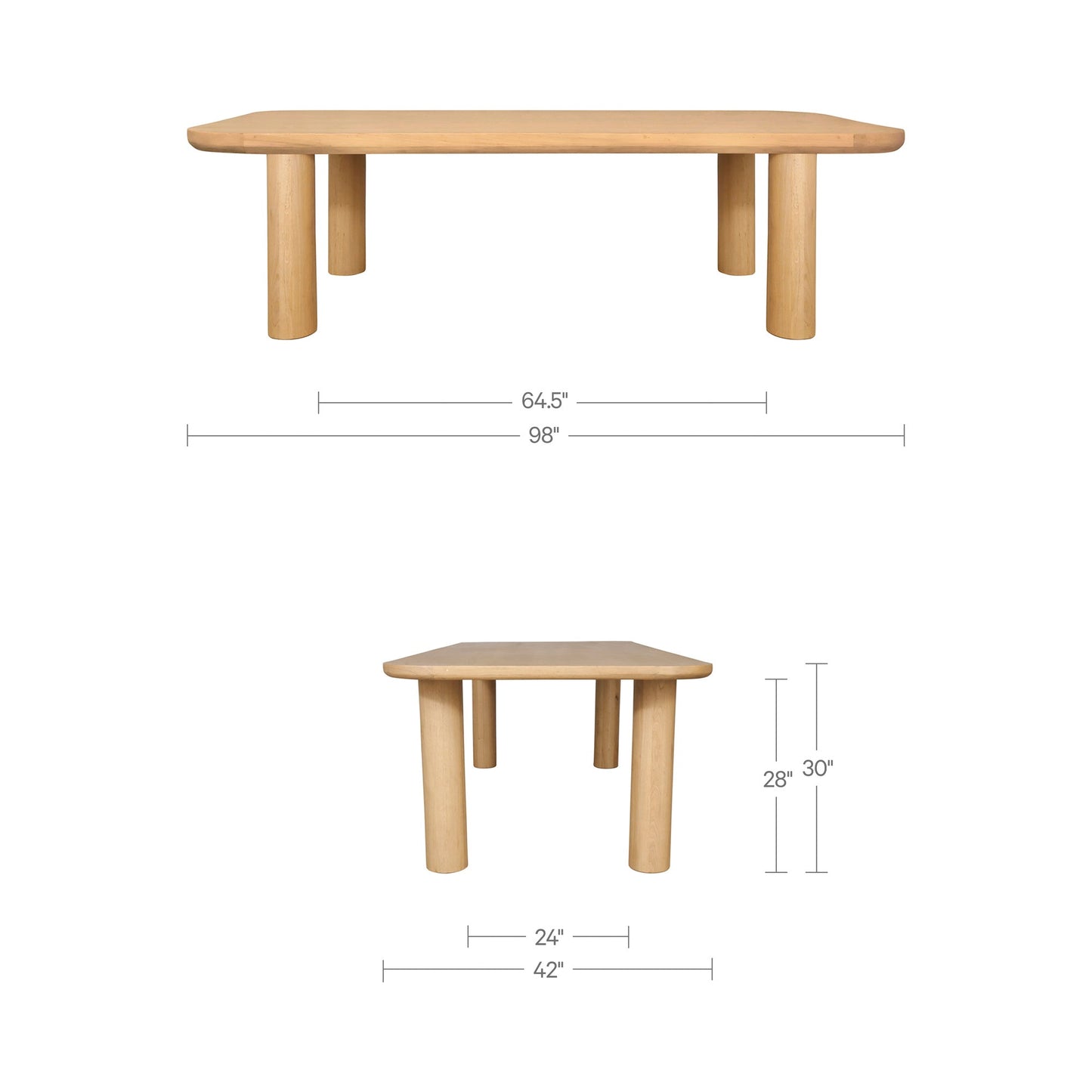 Anders Dining Table Moes Home Collection Mhc Pp 1024 24 0 4