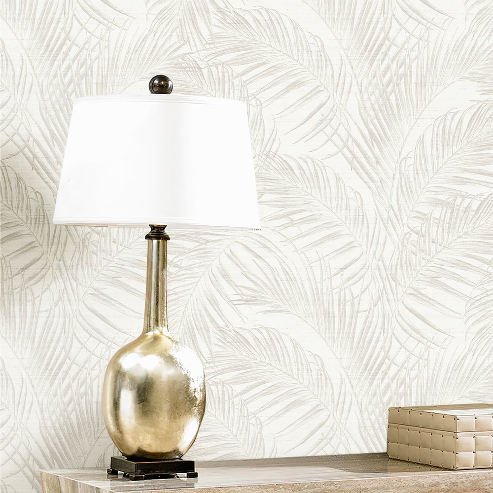 Synergy Felce Tonale Wallpaper in Cream
