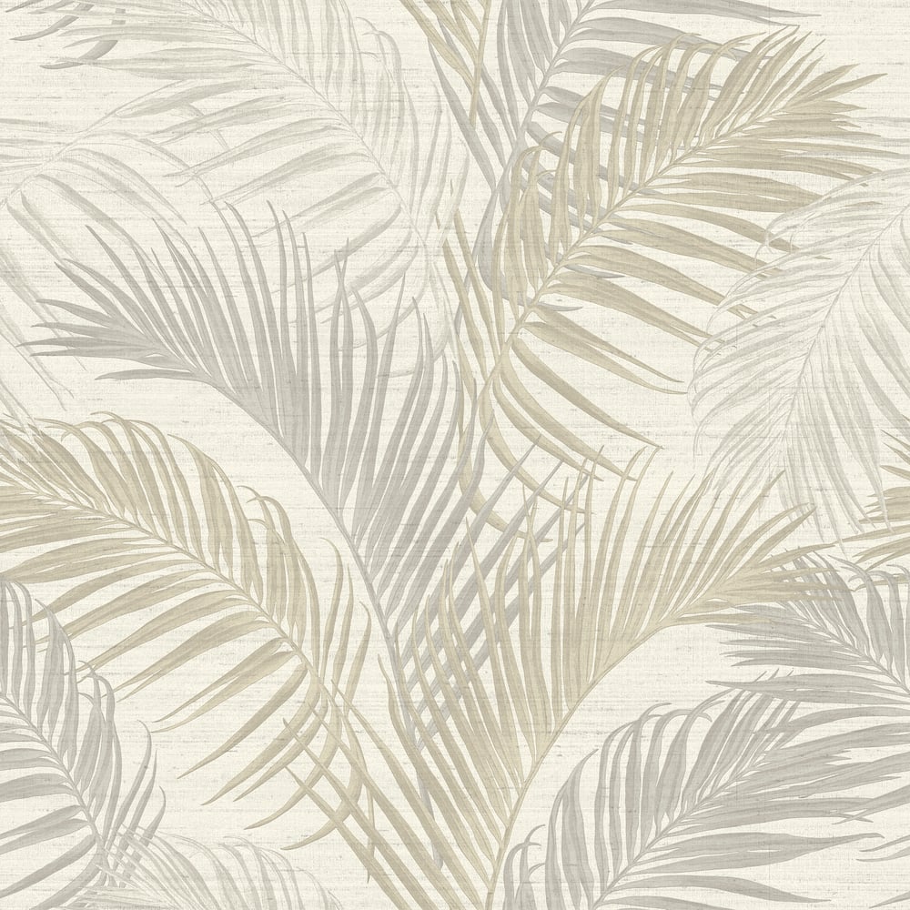 Synergy Felce Tonale Wallpaper in Beige Ivory