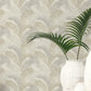 Synergy Felce Tonale Wallpaper in Beige Ivory