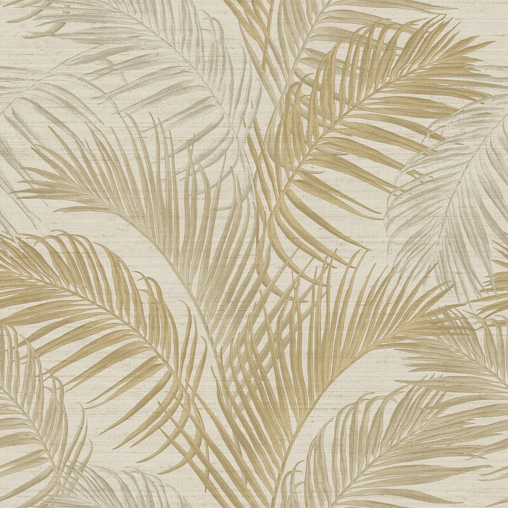 Synergy Felce Tonale Wallpaper in Beige