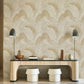 Synergy Felce Tonale Wallpaper in Beige
