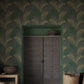 Synergy Felce Tonale Wallpaper in Dark Green