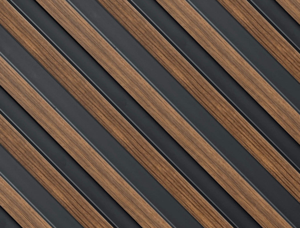 Sample Otto Wall Panel in Walnut Craft