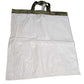 White Bag with Velvet Handle