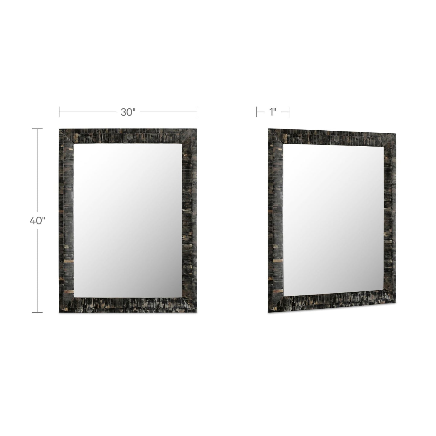 Avis Horn Inlay Mirror Moes Home Collection Mhc Pz 1020 37 2