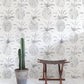 Pina Pintada Wallpaper in Gull design by Aimee Wilder