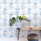 Pina Pintada Wallpaper in Macaw design by Aimee Wilder