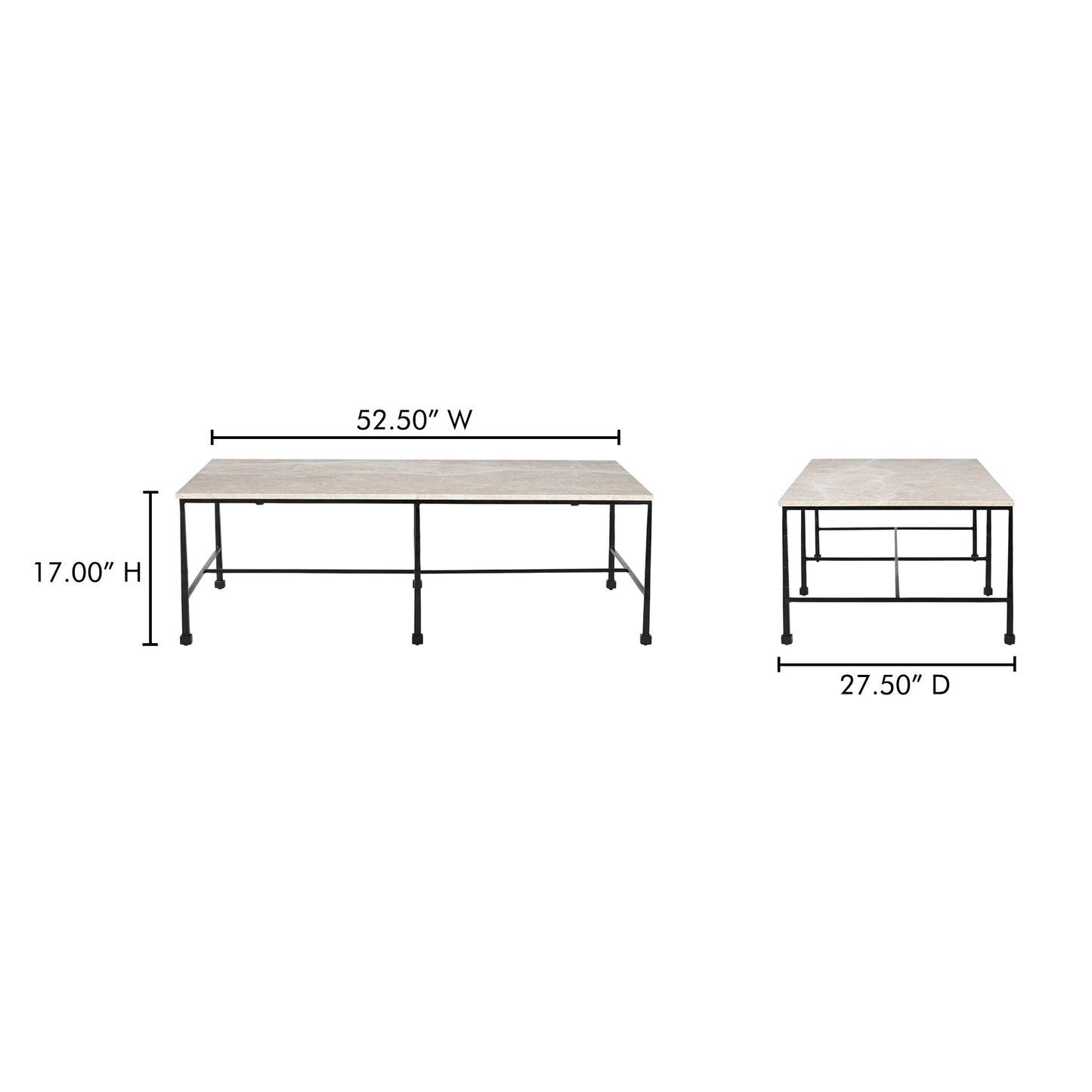 River Coffee Table Moes Home Collection Mhc Qj 1022 34 0 2