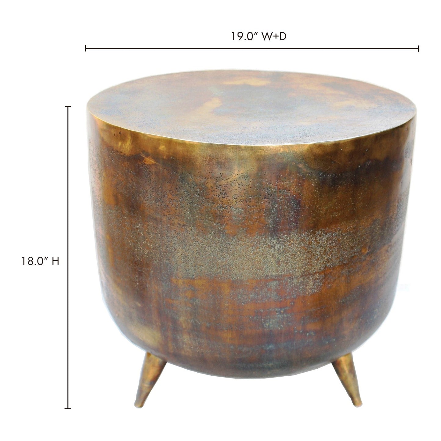 Kettel Accent Table Brass 8