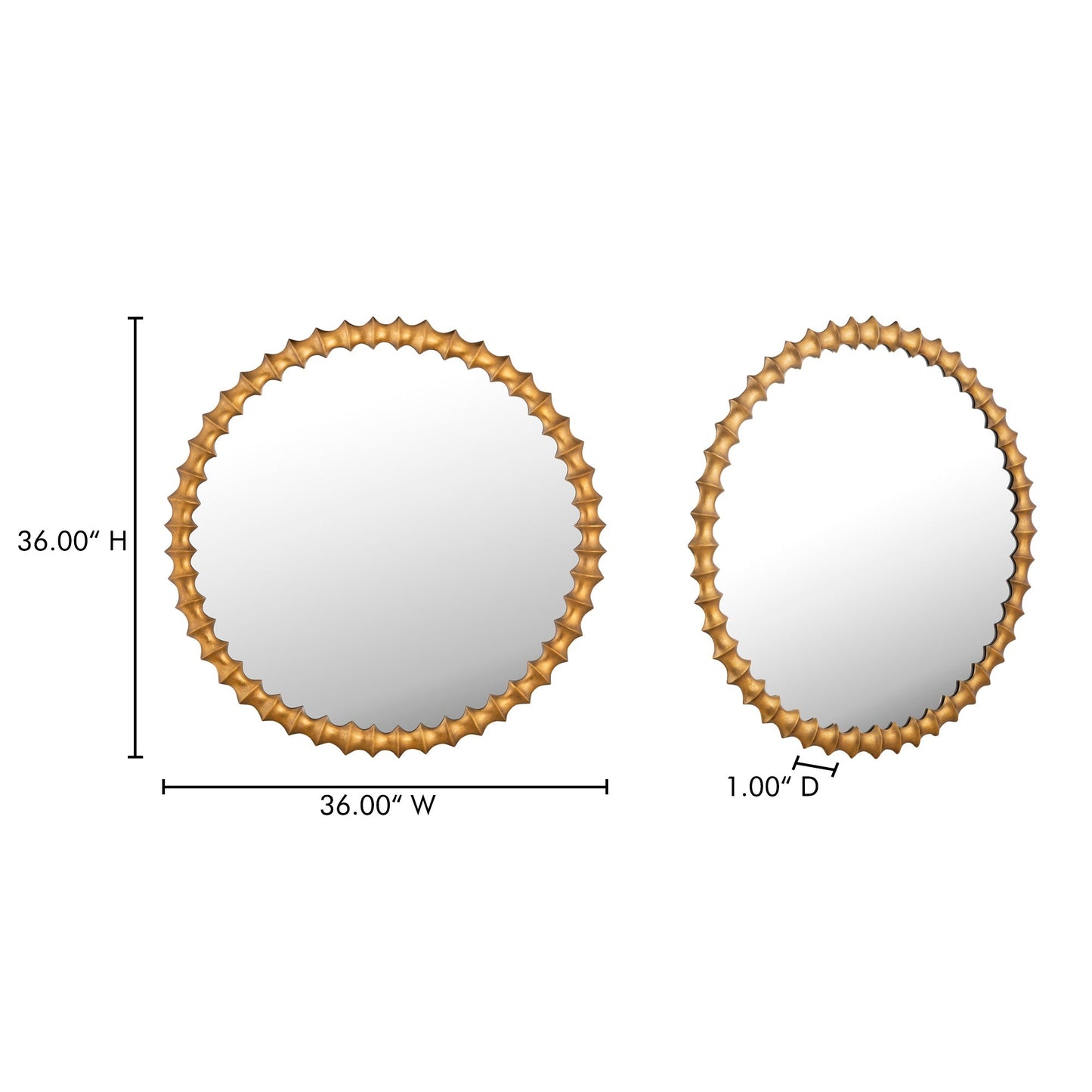 Whitby Mirror Moes Home Collection Mhc Qk 1029 43 9