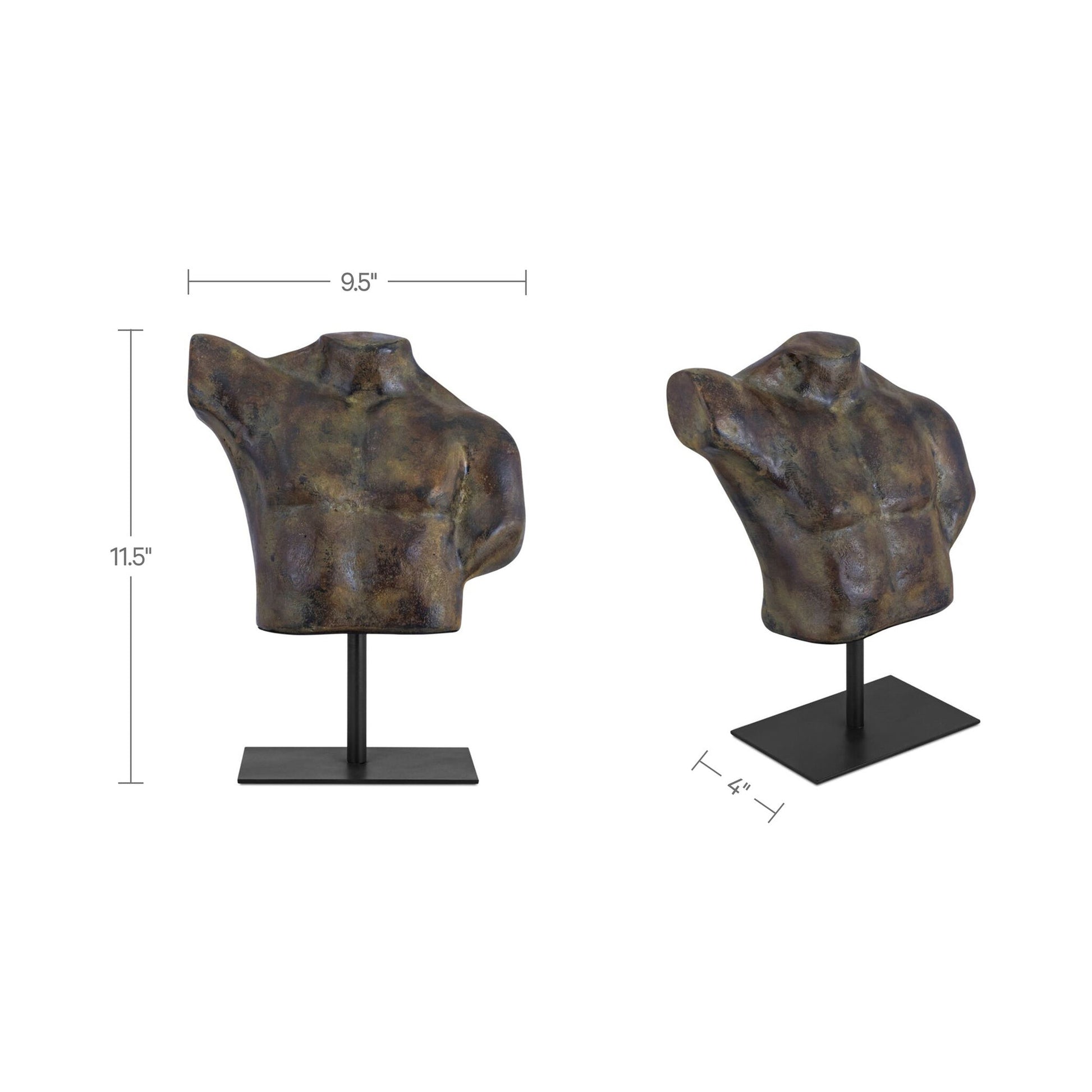 Victor Cast Aluminum Sculpture Moes Home Collection Mhc Qk 1039 01 2