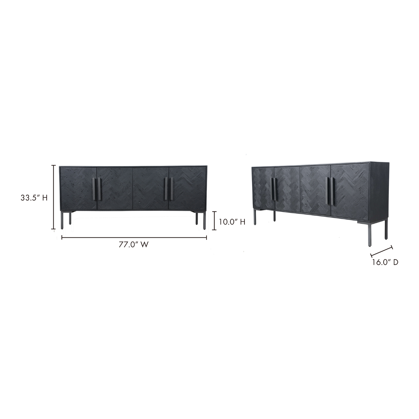 fishbone sideboard by Moe's Home Collection mhc qm 1003 02 5