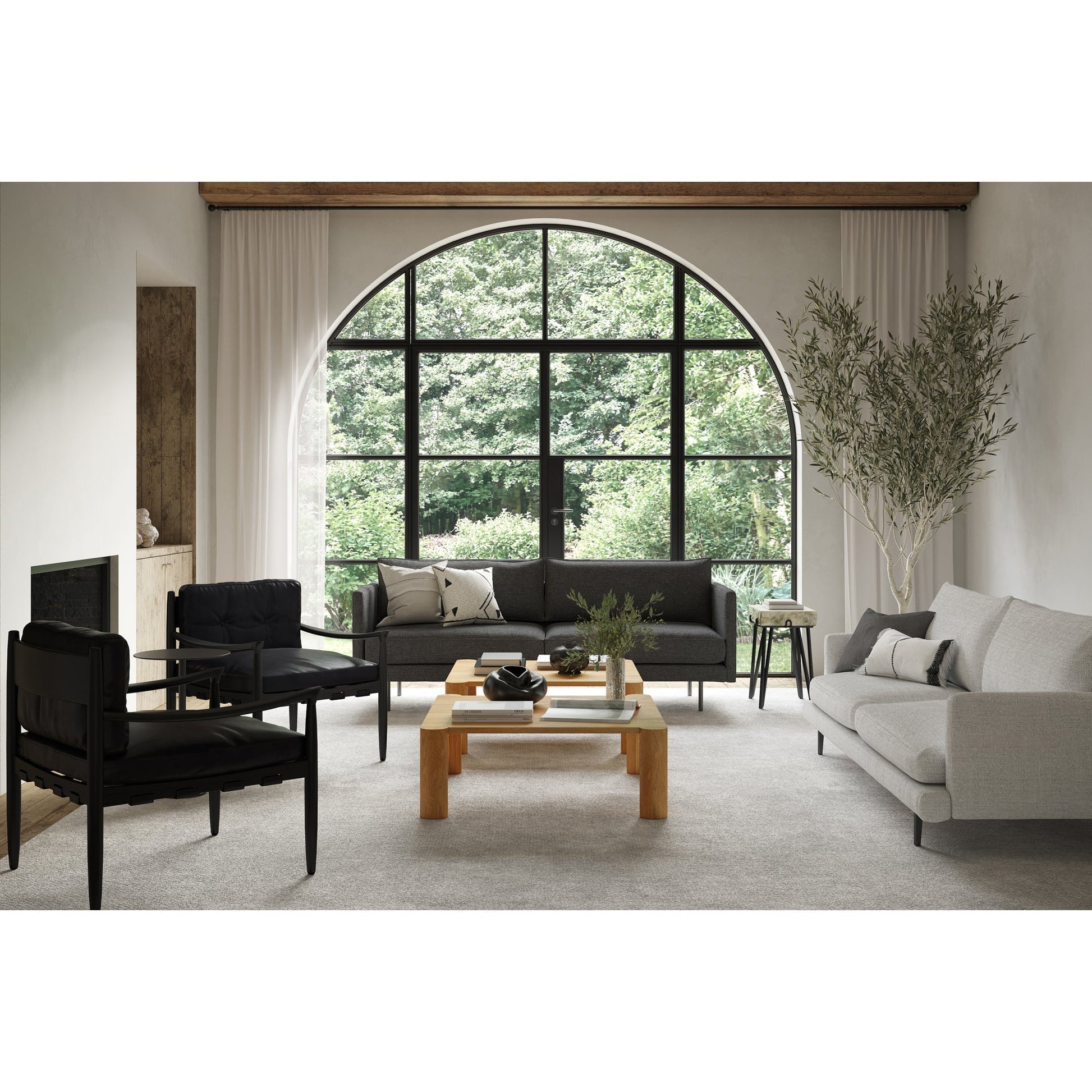 turner leather chair by Moe's Home Collection mhc qn 1027 02 12