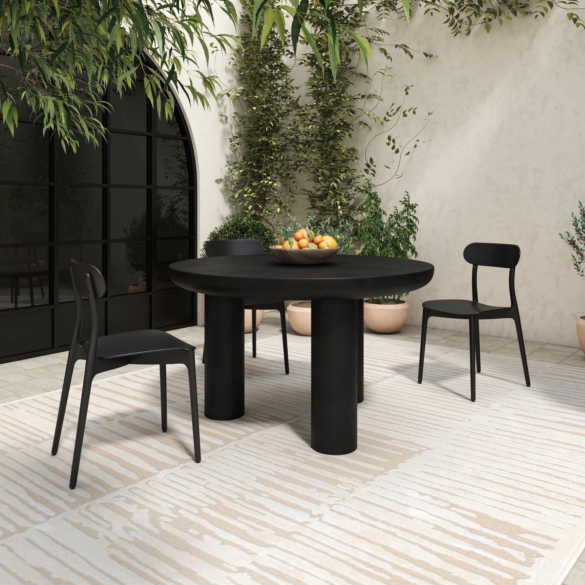 Kent Outdoor Dining Chair Set Of 2 Moes Home Collection Mhc Qx 1017 02 25