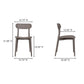 Kent Outdoor Dining Chair Set Of 2 Moes Home Collection Mhc Qx 1017 02 21