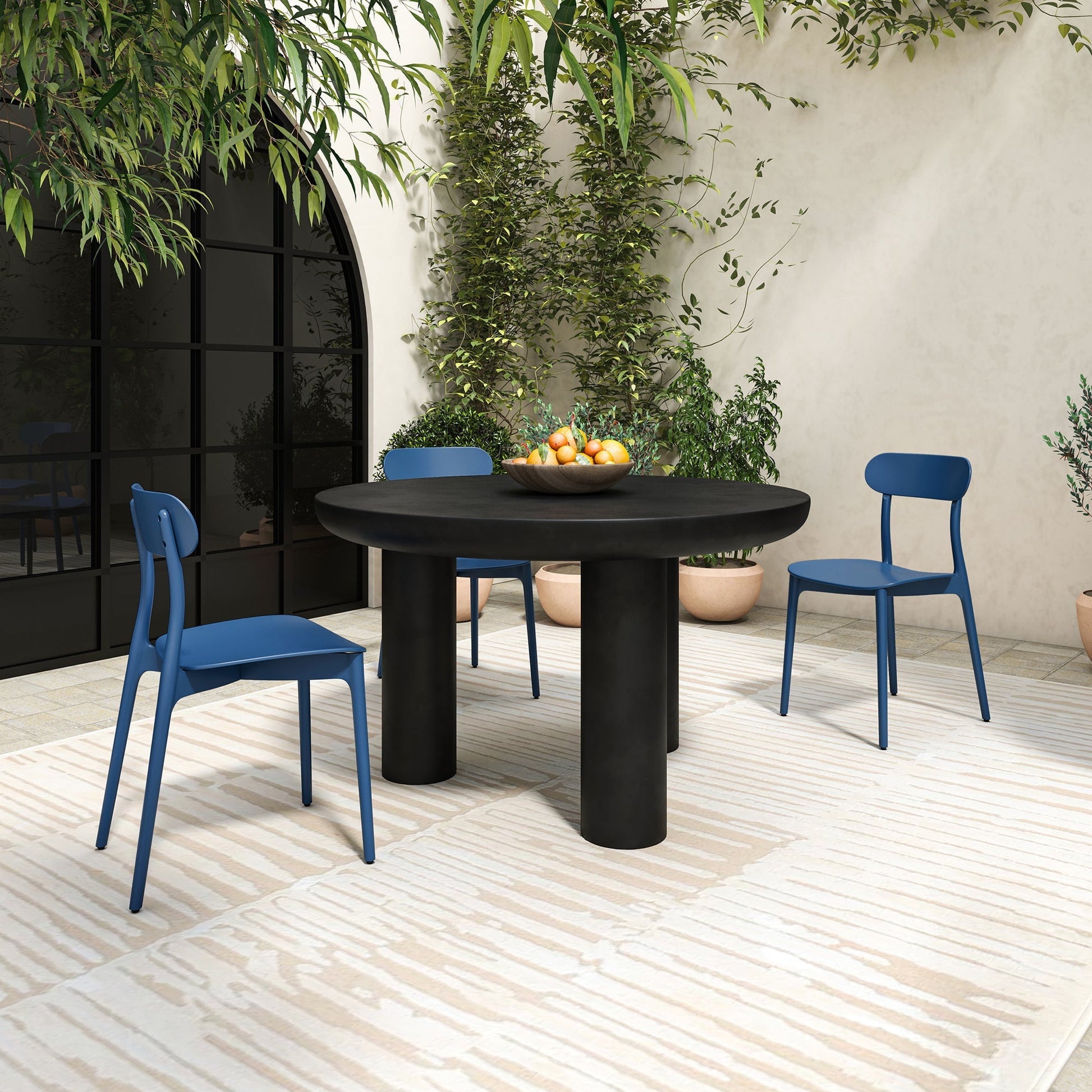 Kent Outdoor Dining Chair Set Of 2 Moes Home Collection Mhc Qx 1017 02 27