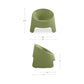 Nolla Outdoor Accent Chair Set Of 2 Moes Home Collection Mhc Qx 1018 16 4