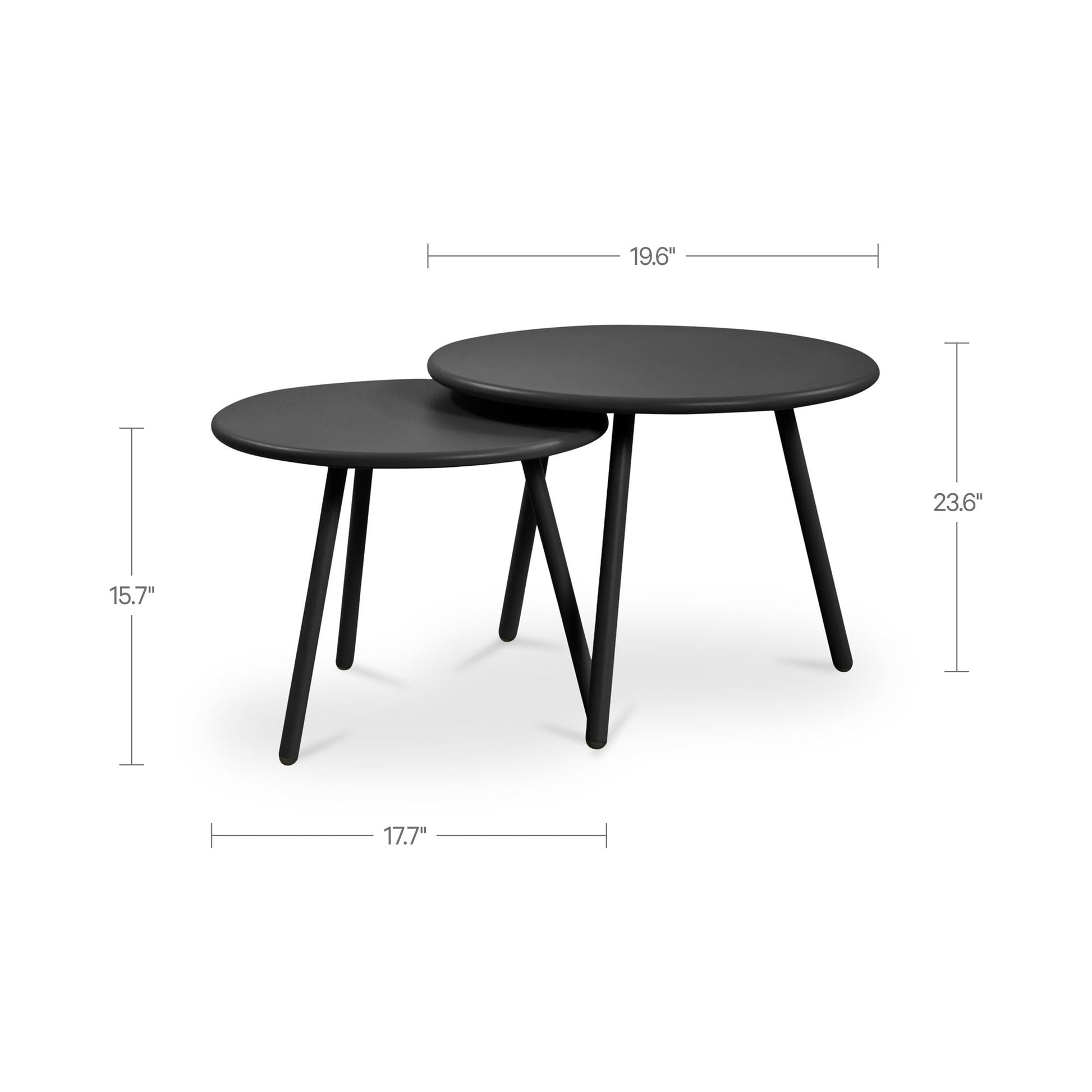 Kari Outdoor Nesting Coffee Table Moes Home Collection Mhc Qx 1020 02 4