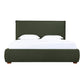 luzon queen bed light grey by Moe's Home Collection mhc rn 1129 40 17