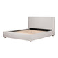 Luzon Queen Bed Light Grey 3
