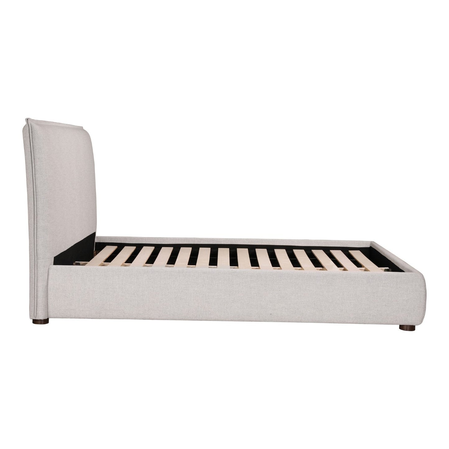 Luzon Queen Bed Light Grey 5