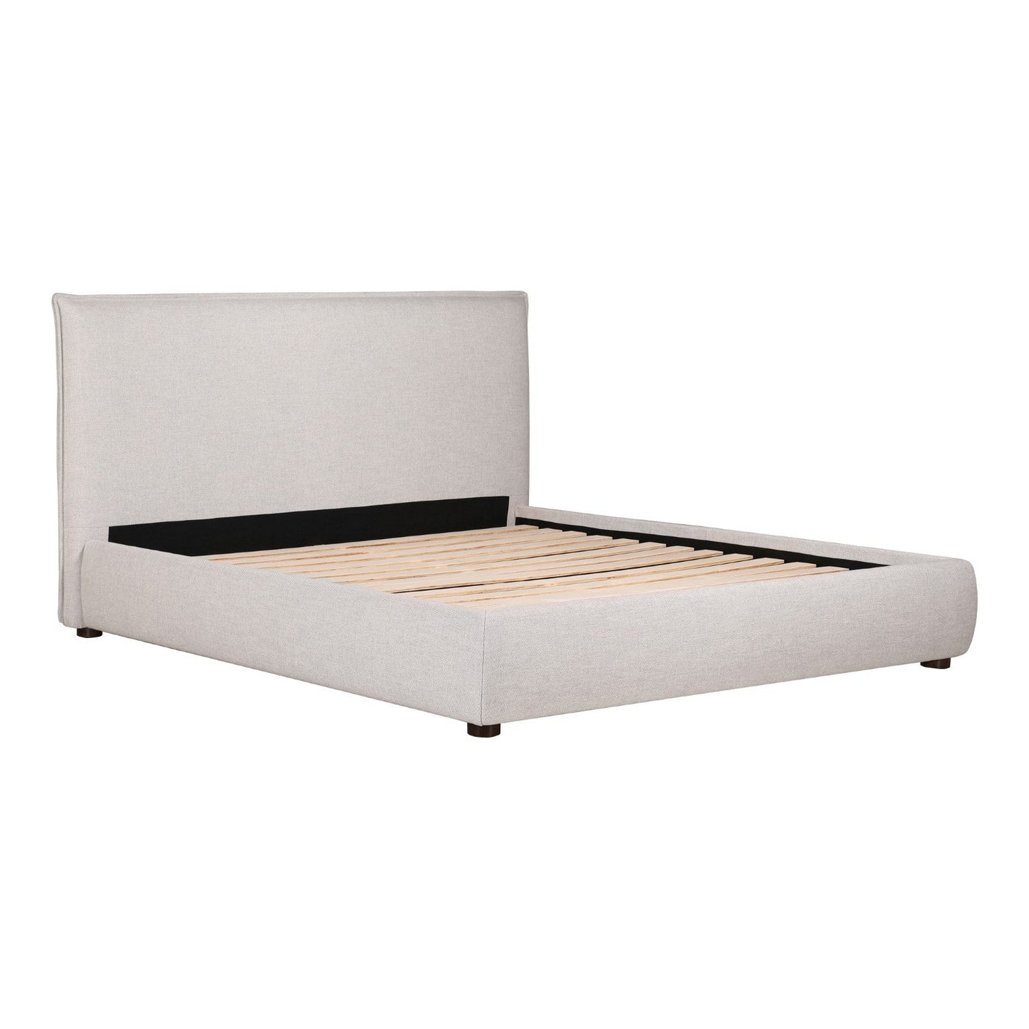 Luzon Queen Bed Light Grey 6