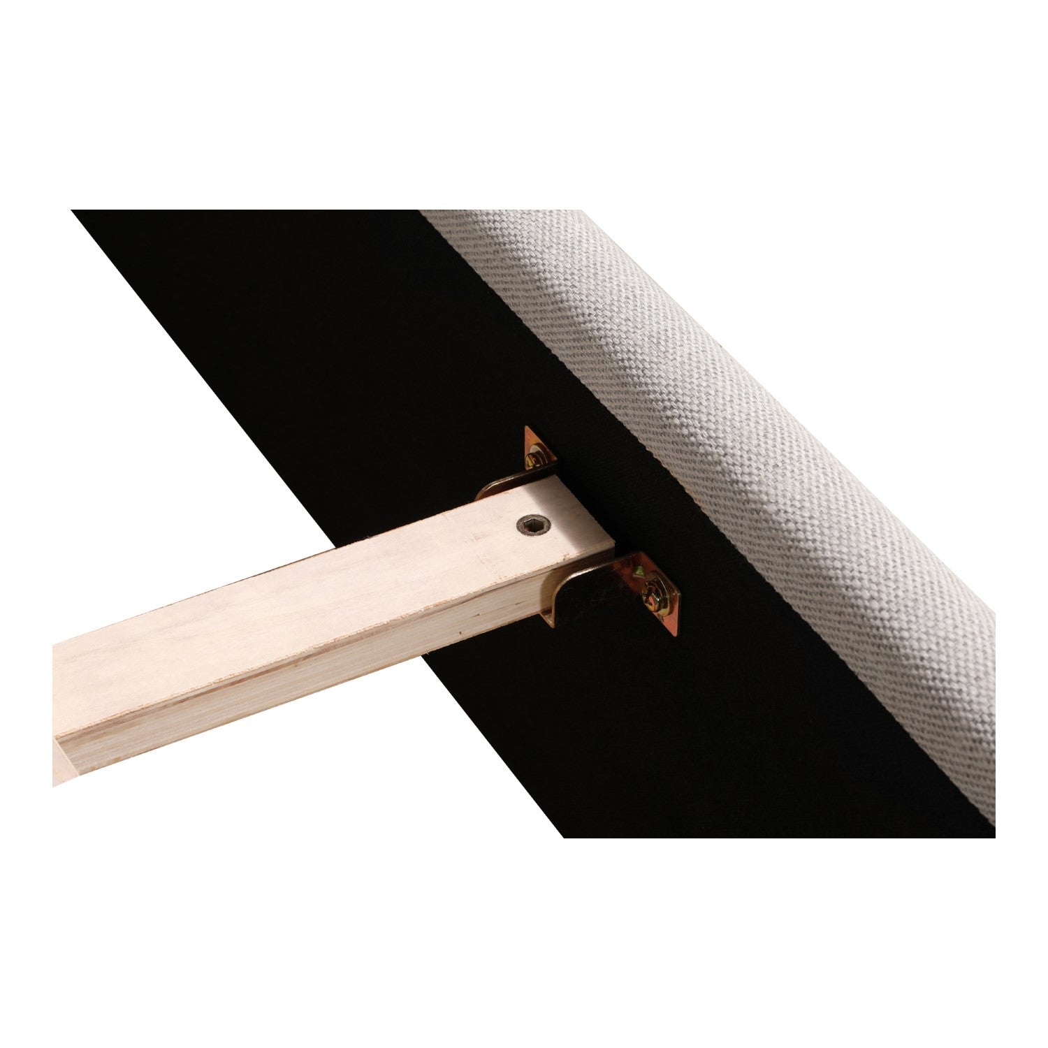 Luzon Queen Bed Light Grey 10