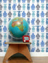 Robots Wallpaper in Sky design by Aimee Wilder