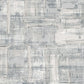 Abstract Wallpaper in Silver Grey/Cream