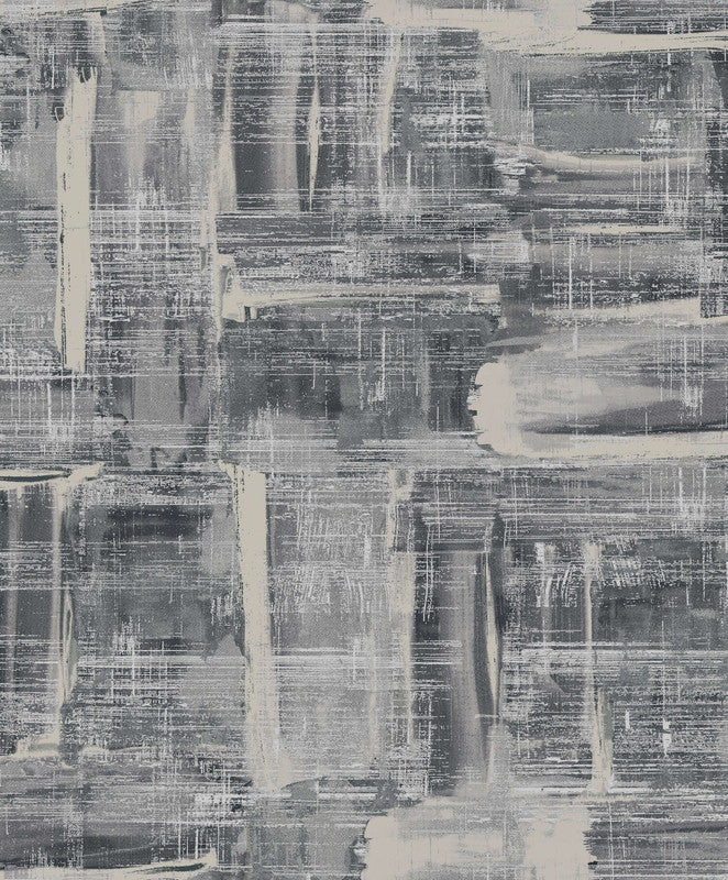 Sample Abstract Wallpaper in Silver Grey