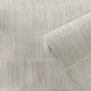 Bamboo Stripe Wallpaper in Cream/Silver