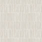 Bamboo Stripe Wallpaper in Cream/Silver