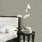 Bamboo Stripe Wallpaper in Gold/Silvery