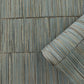 Bamboo Stripe Wallpaper in Green/Gold